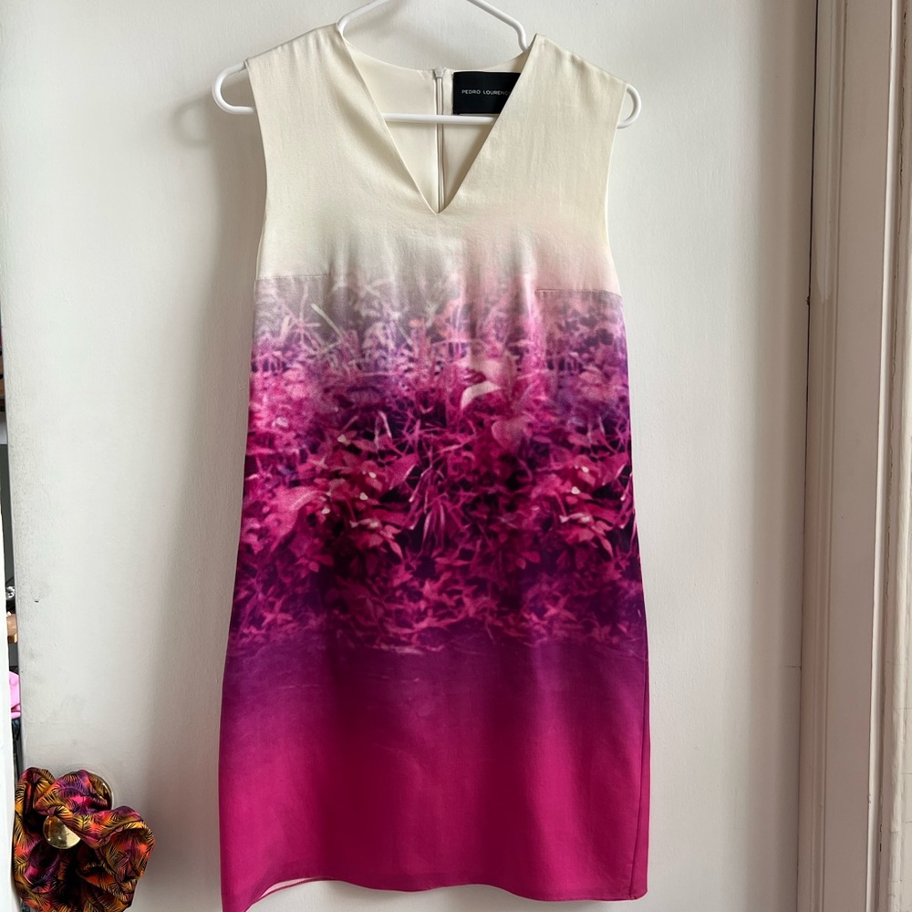 Pedro Lourenço graphic slip dress